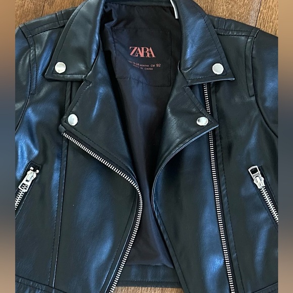 Zara Black Kids Jacket - Picture 8 of 8
